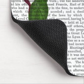 Kaninchen Grünes Kleid Mousepad (Ecke)