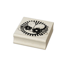 Kaninchen Gummistempel