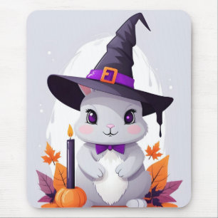 Kaninchen Halloween Niedlich Adorable Funny Animal Mousepad