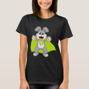 Kaninchen-Halloween-Umhang T-Shirt