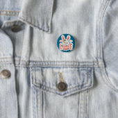Kaninchen hält Herz Button (Beispiel)