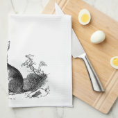 Kaninchen Handtuch (Viertel Falte)