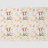 Kaninchen Holiday Oster Moderne Sammlung Seidenpapier (Vorderseite)