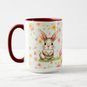 Kaninchen Holiday Oster Moderne Sammlung Tasse (Links)