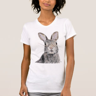 Kaninchen-Illustration T-Shirt