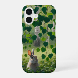 Kaninchen im Birkenwald iPhone-Hülle Slim iPhone 16 Hülle