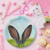 Kaninchen im Gras Pappteller (Party)