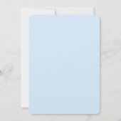 Kaninchen im Herbst Einladung (Rückseite)