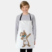 Kaninchen im Hip Hop Dance Dab Schürze (Getragen)