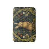 Kaninchen im Jugendstil des Waldes Badematte (Vorderseite Vertikal)