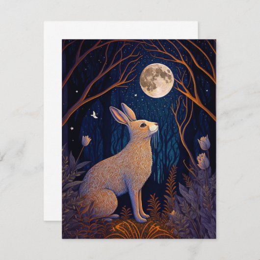 Kaninchen im Mondlicht (Vorne/Hinten)