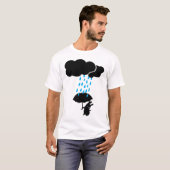 Kaninchen im Regen T-Shirt (Vorne ganz)