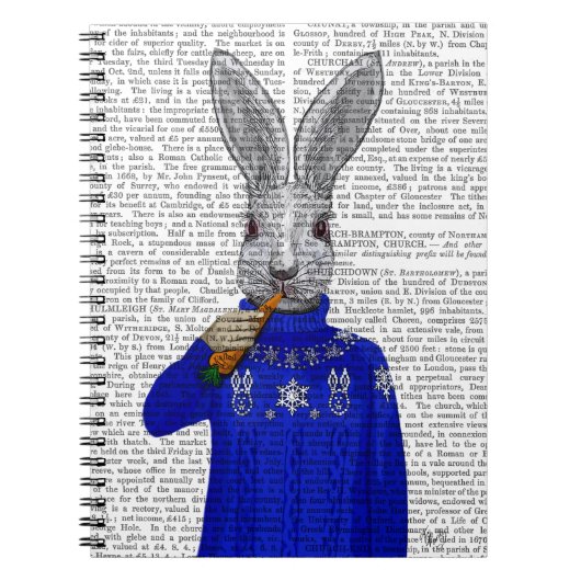 Kaninchen im Sweater 2 Notizblock (Vorderseite)