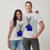 Kaninchen im Sweater 2 T-Shirt (Unisex)