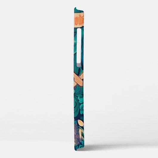 Kaninchen im Wald, William Morris Case-Mate iPhone Hülle (Rückseite / Links)