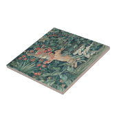 Kaninchen im Wald - William Morris Fliese (Seite)
