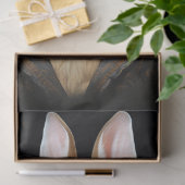 Kaninchen in Anzug und Hut 2 Dekoupage Paper Seidenpapier (Geschenk)