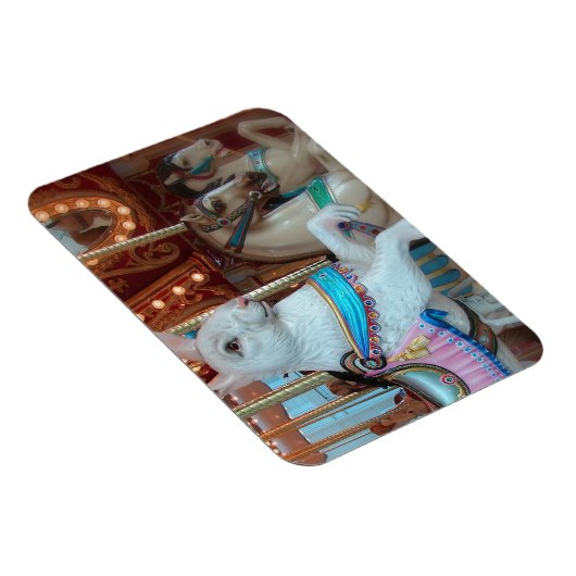 Kaninchen in der Merry-Go-Runde Magnet (Rechte Seite)