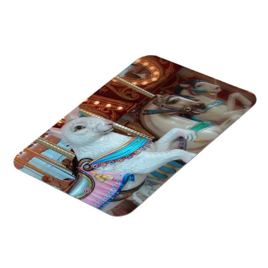 Kaninchen in der Merry-Go-Runde Magnet (Linke Seite)