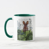 Kaninchen in einem Kohl-Patch Tasse (Links)