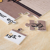 Kaninchen in einem Puzzle aus Lineup (Seite)