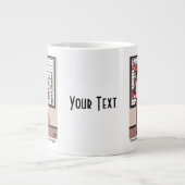 Kaninchen in einer Lineup-Tasse Jumbo-Tasse (Vorderseite)