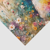 Kaninchen in einer Wildblume, die auf der "Meadow  Seidenpapier (Ausschnitt)