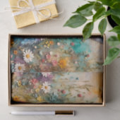 Kaninchen in einer Wildblume, die auf der "Meadow  Seidenpapier (Geschenk)