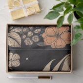 Kaninchen in Linie Art 3 Dekoupage Papier (Geschenk)