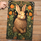 Kaninchen in Tapisserie 1 Decoupage Paper Seidenpapier