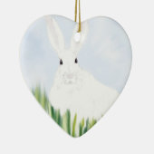 KANINCHEN IN THE FIELD KERAMIKORNAMENT (Rechts)