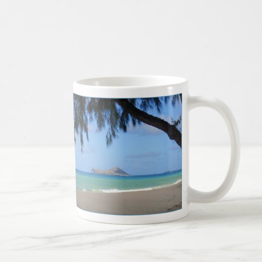 Kaninchen-Insel Kaffeetasse (Rechts)