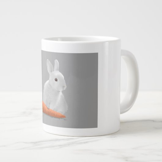 Kaninchen Jumbo-Tasse (Vorderseite Rechts)
