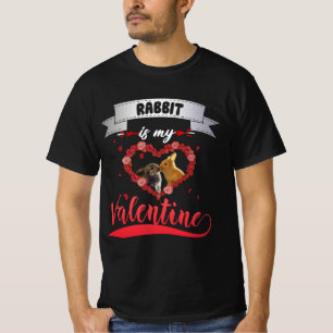 Kaninchen Kaninchen ist mein Valentin T-Shirt