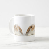 Kaninchen, Kaninchen, Kaninchen Kaffeetasse (Vorderseite Links)