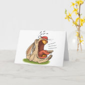 Kaninchen Karte (Gelbe Blume)