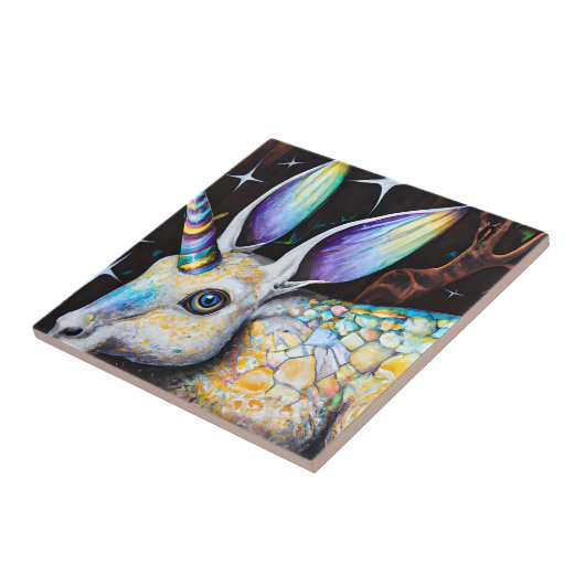 Kaninchen Keramik Tile Fliese (Seite)