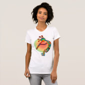 Kaninchen Kokopelli T-Shirt (Vorne ganz)