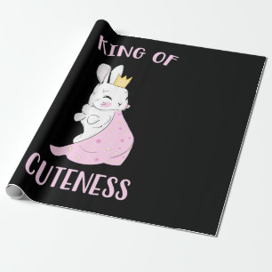 Kaninchen-König Geschenkpapier