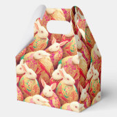 Kaninchen-Königliche Kleiderordnung Geschenkschachtel (Rückseite)