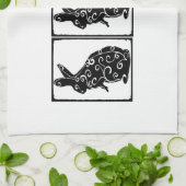 Kaninchen Küchentuch (Gefaltet)