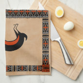 Kaninchen Küchentuch (Viertel Falte)