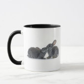 Kaninchen-Kuss Tasse (Links)