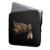Kaninchen Laptopschutzhülle (Vorderseite Links)