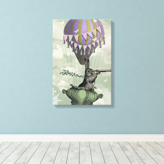 Kaninchen Leinwanddruck (Insitu (Holzboden))