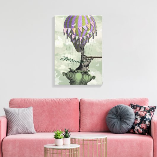 Kaninchen Leinwanddruck (Insitu (Wohnzimmer))