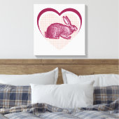 Kaninchen Leinwanddruck (Insitu (Schlafzimmer))