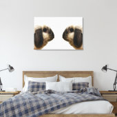Kaninchen Leinwanddruck (Insitu (Schlafzimmer))