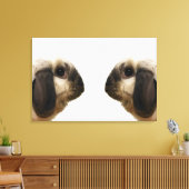 Kaninchen Leinwanddruck (Insitu (Wohnzimmer))