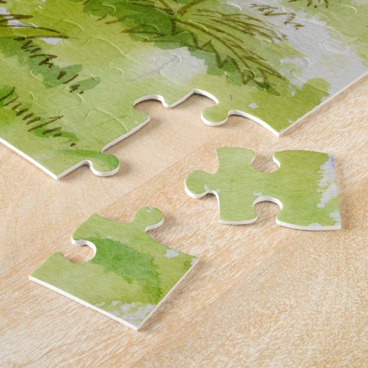 Kaninchen-Lieben, Puzzlespiel zu lesen Puzzle (Seite)